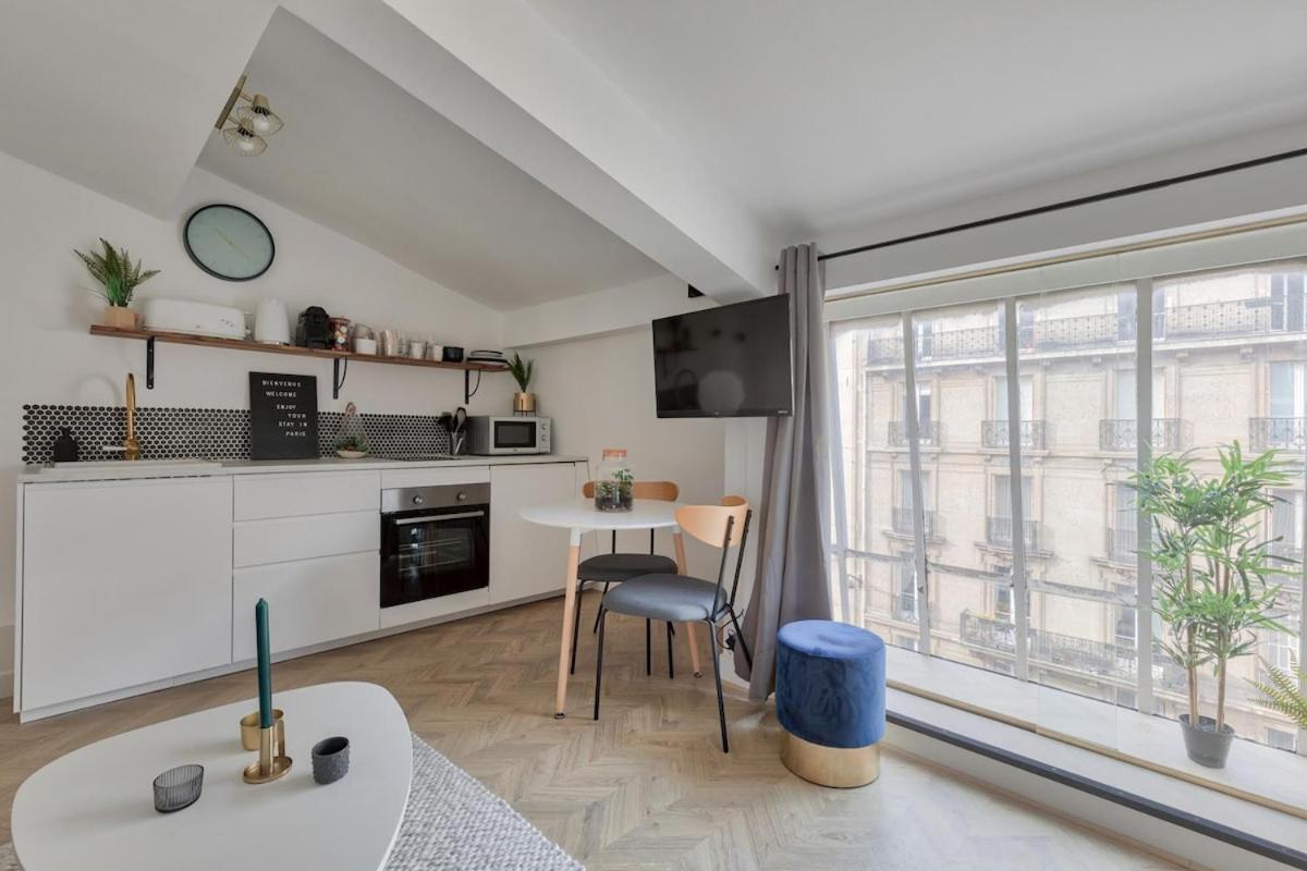 Appartement Renove Proche Arc Triomphe - 2P باريس المظهر الخارجي الصورة
